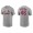Men's St. Louis Cardinals Paul Goldschmidt Gray Name & Number Nike T-Shirt