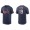 Men's St. Louis Cardinals Tommy Edman Navy Name & Number Nike T-Shirt