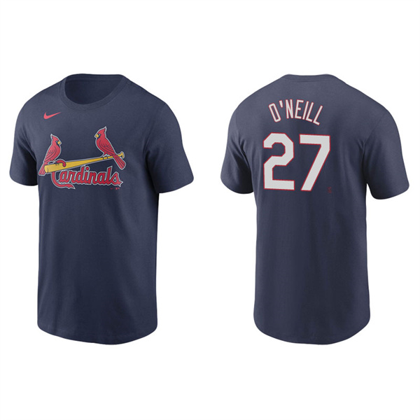 Men's St. Louis Cardinals Tyler O'Neill Navy Name & Number Nike T-Shirt
