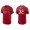 Men's Steven Matz St. Louis Cardinals Red Name & Number Nike T-Shirt