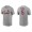 Men's St. Louis Cardinals Albert Pujols Gray Name & Number Nike T-Shirt