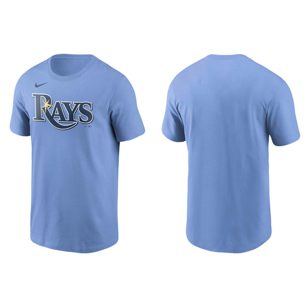 Men's Tampa Bay Rays Light Blue Nike T-Shirt