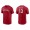 Men's Texas Rangers Brad Miller Red Name & Number Nike T-Shirt
