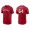 Men's Texas Rangers Zach Reks Red Name & Number Nike T-Shirt