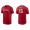 Men's Texas Rangers Nick Solak Red Name & Number Nike T-Shirt