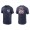 Men's Lane Thomas Washington Nationals Navy Name & Number Nike T-Shirt