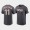 Washington Nationals #11 Ryan Zimmerman Name & Number Men's 2022 City Connect Gray T-Shirt